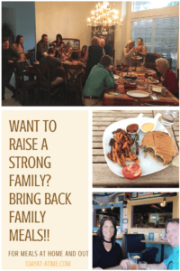 Want to raise a strong family ? Bring back family meals