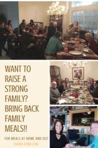 Bring back family meals