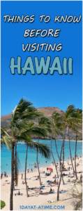 Things to know before visiting hawaii