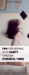 Keeping sane through stress