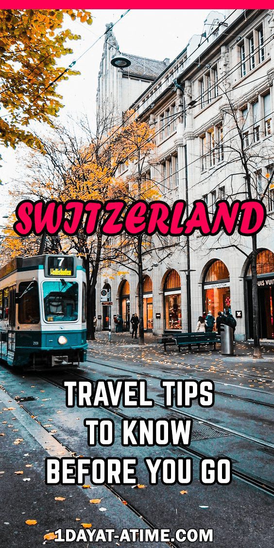 switzerland travel tips