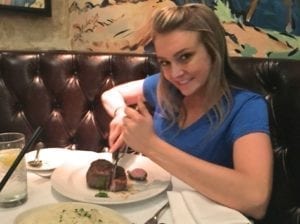 Steak dinner