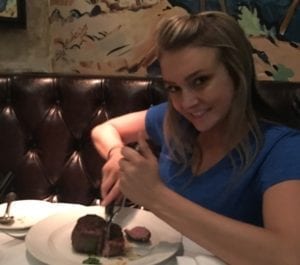 Steak dinner