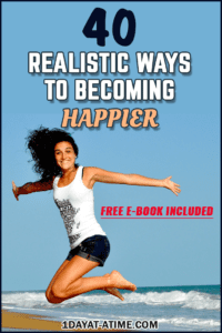 Ways to become happier