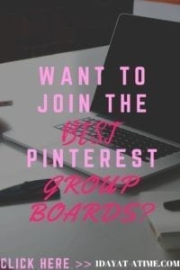 Want to join best pinterest group boards