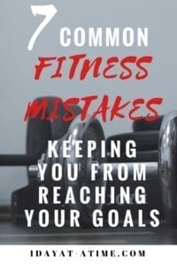 7 Fitness mistakes keeping you from reaching your goals