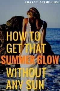 Summer glow without any sun