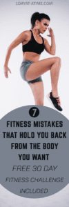 Common fitness mistakes