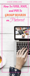 Find, join, pin to group boards