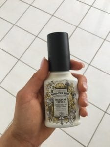 Toilet spray