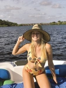 Hat on the boat
