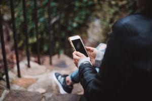Put the phone down while traveling