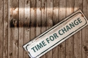 Time for change