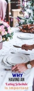 Why having an eating schedule is important