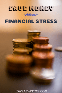 Save money without financial stress