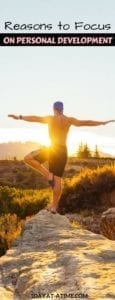 Reasons to focus on personal development
