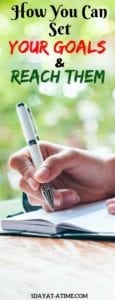 How you can set your goals and reach them