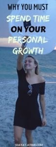 Why you must spend your time on personal growth