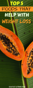Top 5 foods that help with weight loss