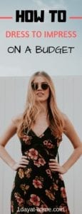 How to dress to impress on a budget
