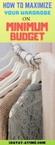 How to maximize your wardrobe with minimum budget