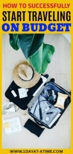 How to successfully start traveling on budget