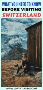 What you need to know before visiting Switzerland