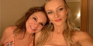 Mom and i on a cruise